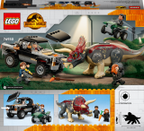 LEGO® Jurassic World™ 76950 Útok triceratopse na pick-up