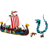 LEGO® Creator 31132 Vikingská loď a mořský had