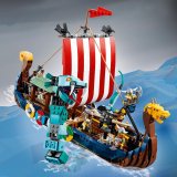 LEGO® Creator 31132 Vikingská loď a mořský had