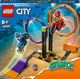 LEGO® City 60360 Kaskadérská výzva s rotujícími kruhy