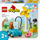 LEGO® DUPLO® 10985 Větrná turbína a elektromobil