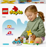 LEGO® DUPLO® 10985 Větrná turbína a elektromobil