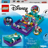 LEGO® I Disney 43213 Malá mořská víla a její pohádková kniha