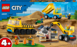 LEGO® City 60391 Vozidla ze stavby a demoliční koule