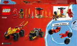 LEGO® NINJAGO® 71789 Kai a Ras v duelu auta s motorkou