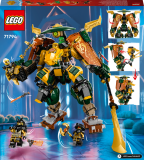 LEGO® NINJAGO® 71794 Lloyd, Arin a jejich tým nindža robotů