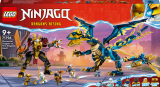 LEGO® NINJAGO® 71796 Živelný drak proti robotovi císařovny