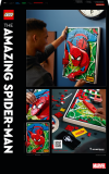 LEGO® Art 31209 Úžasný Spider-Man