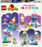 LEGO® DUPLO® 10422 Vesmírné dobrodružství s raketoplánem 3 v 1