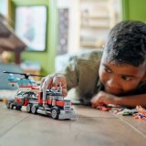 LEGO® Creator 31146 Náklaďák s plochou korbou a helikoptéra