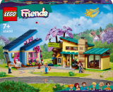 LEGO® Friends 42620 Rodinné domy Ollyho a Paisley