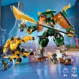 LEGO® NINJAGO® 71794 Lloyd, Arin a jejich tým nindža robotů