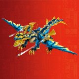 LEGO® NINJAGO® 71796 Živelný drak proti robotovi císařovny