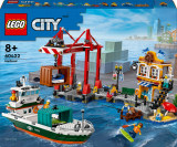 LEGO® City 60422 Přístav s nákladní lodí