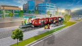 LEGO® City 60423 Tramvaj a zastávka v centru města
