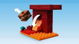 LEGO® Minecraft® 21266 Lávová bitva v Netheru