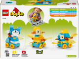 LEGO® DUPLO® 10448 3 v 1: Zvířátka na kolečkách
