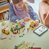 LEGO® Friends 42671 Kavárna plná rostlin a květinářství