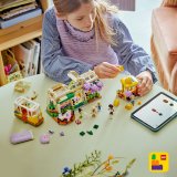 LEGO® Friends 42671 Kavárna plná rostlin a květinářství