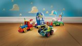 LEGO® │ Disney 43264 Slavnostní vláček a Autíčko z Příběhu hraček