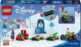 LEGO® │ Disney 43264 Slavnostní vláček a Autíčko z Příběhu hraček