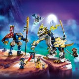 LEGO® NINJAGO® 71843 Rogue a robotický dračí jezdec