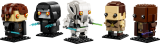 LEGO® Star Wars™ BrickHeadz™ 40796 Pomsta Sithů – Hrdinové a padouši