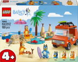 LEGO® Bluey 11202 Bluey a rodinný výlet autem na pláž