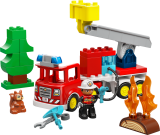 LEGO® DUPLO® 10473 Hasičské auto s hadicí a hasičem