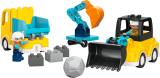 LEGO® DUPLO® 10475 Vozidla na stavbě 3 v 1