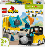 LEGO® DUPLO® 10475 Vozidla na stavbě 3 v 1