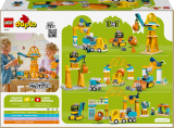 LEGO® DUPLO® 10476 Staveniště a vozidla 3 v 1