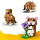 LEGO® Creator 3 v 1 31376 Roztomilý křeček s květinou