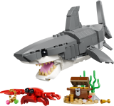 LEGO® Creator 3 v 1 31381 Divoký žralok a truhla s pokladem
