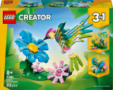 LEGO® Creator 3 v 1 31384 Divoká zvířata: Barevný kolibřík
