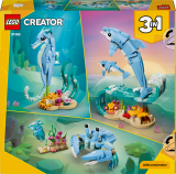 LEGO® Creator 3 v 1 31385 Mořští živočichové: Krásní delfíni