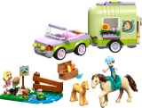 LEGO® Friends 42695 Přívěs s koněm a hříbětem