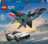 LEGO® City 60489 Tryskáč vs. auto