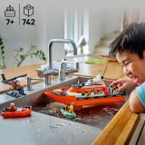 LEGO® City 60504 Záchranný člun pobřežní hlídky a vrtulník