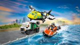 LEGO® City 60505 Remix: Letadlo, servisní vůz a vznášedlo