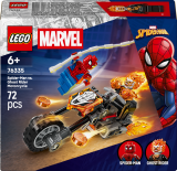 LEGO® ǀ Marvel 76335 Spider-Man vs. Ghost Rider na motorce