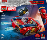 LEGO® ǀ Marvel 76336 Spider-Man a auto vs. venomizovaný Wolverine
