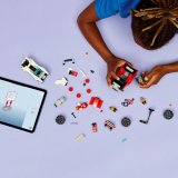 LEGO® Sonic the Hedgehog™ 77118 Silver a jeho auto vs. Knuckles a jeho monster truck