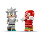 LEGO® Sonic the Hedgehog™ 77118 Silver a jeho auto vs. Knuckles a jeho monster truck