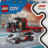 LEGO® City 60493 Výstavní náklaďák F1® se závodním autem Audi F1®