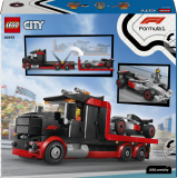 LEGO® City 60493 Výstavní náklaďák F1® se závodním autem Audi F1®