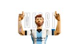 LEGO® Editions 43015 Lionel Messi – Fotbalová legenda