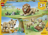 LEGO® Creator 3 v 1 31386 Divoká zvířata: Majestátní lev