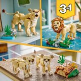 LEGO® Creator 3 v 1 31386 Divoká zvířata: Majestátní lev
