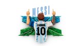LEGO® Editions 43018 Lionel Messi – Okamžik vítězství